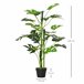 Árvore Monstera Artificial PE, PP, Cimento Outsunny Verde