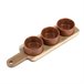 Schalenset Agros Castanho