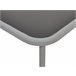 Beliani Conjunto lounge Aço BARREA Cinza
