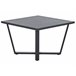 Beliani Conjunto lounge VIZZINI Cinza Escuro