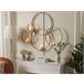 Beliani Candelabro BURU Dourado