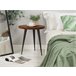 Beliani Conjunto de mesas DENNY 45x45 Castanho