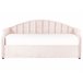 Beliani Cama nido Terciopelo EYBURIE 99x217 Cinza Claro