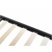 Beliani Cama com estrado Metal DINARD 187x208 Preto
