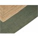 Beliani Entrelaçado KARAKUYU 160x230 Verde