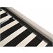 Beliani Cama com armazenamento Veludo BAJONNA 183x235 Bege