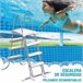 Quadro de prisma INTEX piscina desmontável Clearview Cinza