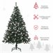 Árvore de Natal Artificial 180cm PVC HOMCOM, casa - natal Verde