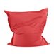 Beliani Pufe grande FUZZY Vermelho