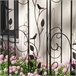 4 Treliças de Jardim aço Outsunny, varanda e jardim - jardinagem Preto