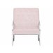 Beliani Poltrona HARSTAD Rosa