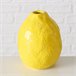 Vaso decorativo ZITRONELLA 12cm marca BOLTZE Amarelo