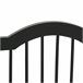 Barreira de Segurança MDF e Madeira Maciça PawHut Preto