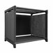 Prateleira de Organização 2 Pisos PVC e Tecido Nyana Home 31x41x29 cm 41 Preto