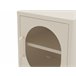Mesa de cabeceira DIORA 60x40x35cm 1 porta Creme