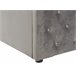 Beliani Cama con almacenaje Terciopelo AMIENS 171x217 Cinza Escuro
