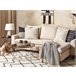 Beliani Almofada decorativa HOWEA Bege