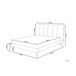 Beliani Cama com estrado Pele sintética BETIN 220x230 Areia