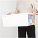Curver Caixa de arrumação com tampa Bi-Box 26L Branco