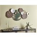 Beliani Decoração de parede Multicor