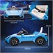 Carro Elétrico para Crianças Plástico e Metal AIYAPLAY Azul