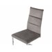 Beliani Silla de comedor ROCKFORD Cinza