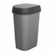 Curver Caixote do lixo com tampa basculante Dual Swing 50L Cinza
