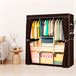 Guarda-roupa de Tecido com Bolsos Laterais Nyana Home Estampado