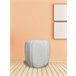 Puff redondo GAEL 42x42cm cor branco Bege