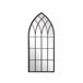 Beliani Espelho CASSEL 50x2 Preto