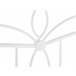 Beliani Cama com estrado Metal ANTLIA 148x209 Branco