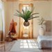 WELL HOME - Cuba de palmeira Bege