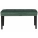 Beliani Banco de cama Terciopelo YORKTON 102x43 Beliani Banco de cama Terciopelo YORKTON 102x43 Verde