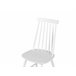 Beliani Silla de comedor BURBANK Branco