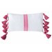 Beliani Almofada decorativa LOVELY Rosa