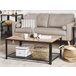 Beliani Mesa de jantar AVIS 60x106 Castanho