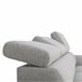 Chaise longue reversível com 3 lugares e cama GUSTO cinzento Cinza