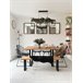 Beliani Silla de comedor HARLAN Preto
