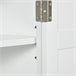 Armário de Parede Casa de Banho MDF kleankin Branco