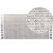Beliani Pelos curtos OMERLI 80x150 Branco