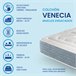  Colchão de molas ensacadas Viscogel Venice da SonnoMattress, altura 30 cm 