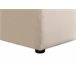 Beliani Cama de água Veludo NOYERS 190x247 Bege