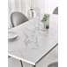 Beliani Mesa de refeições para 4 pessoas SANTIAGO 80x160 Branco