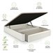 Sommier rebatível luxo S-Max 3D 150x190 Branco